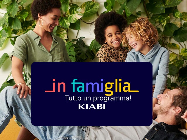 Accumula e condividi i tuoi punti In Famiglia.