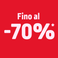 Saldi fino al -70%